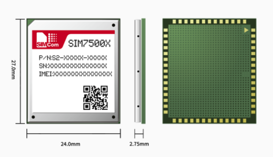 芯讯通4G LTE CAT1高通SIM7500X系列
