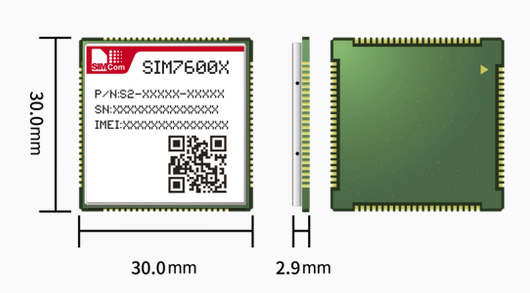 芯讯通4G LTE CAT1高通SIM7600X系列