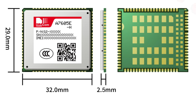 芯讯通SIMCOM代理商 ASR1803 LTE Cat4模组A7605系列 A7605E-H