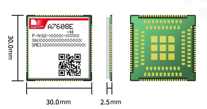 芯讯通SIMCOM代理商 ASR1803 LTE Cat4模组A7608-H系列 A7608E-H